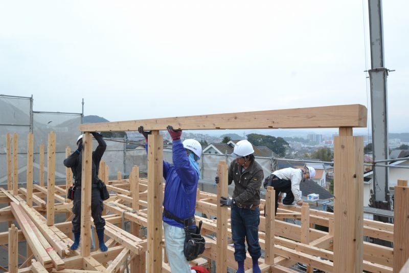 「宗像市03」注文住宅現場リポート④【上棟式】