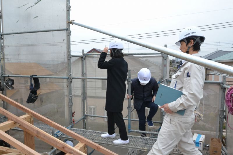 福岡県宗像市03　注文住宅建築現場リポート④　～上棟式～