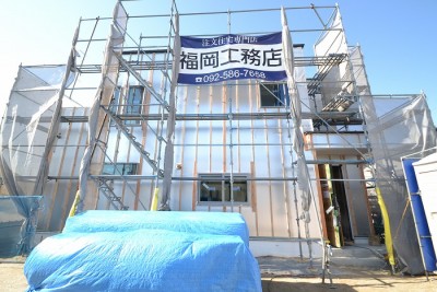 福岡市南区五十川01　注文住宅建築現場リポート⑪