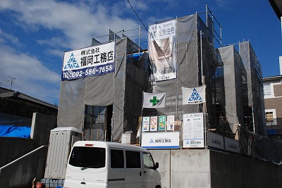 福岡市南区和田02　注文住宅建築現場リポート⑩