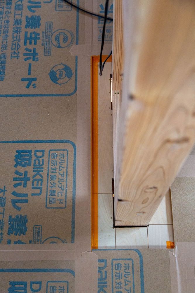 「福岡市西区拾六町01」注文住宅現場リポート④【木工事】【床材】