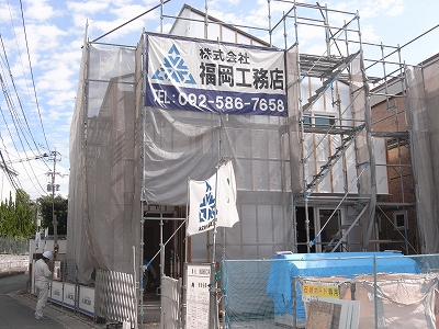 福岡市南区高木02　注文住宅建築現場リポート⑧