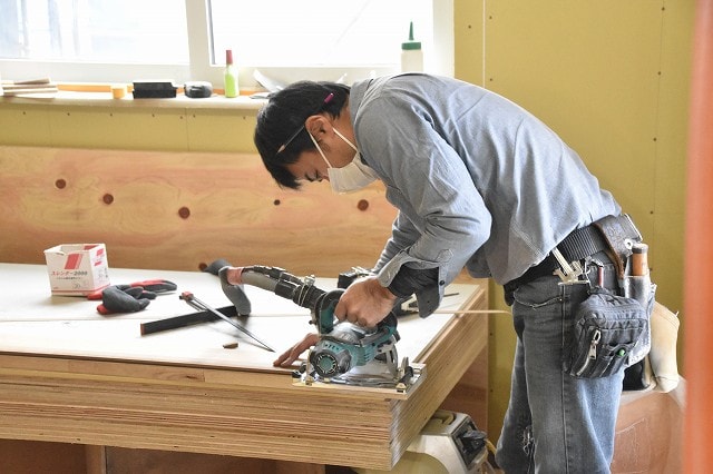 「古賀市03」注文住宅現場リポート⑦【木工事】【建具】