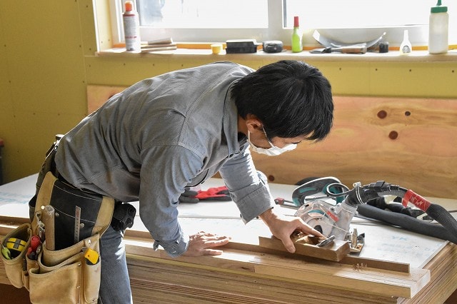 「古賀市03」注文住宅現場リポート⑦【木工事】【建具】