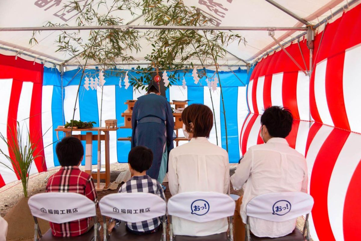 「宗像市06」注文住宅現場リポート①【地鎮祭】