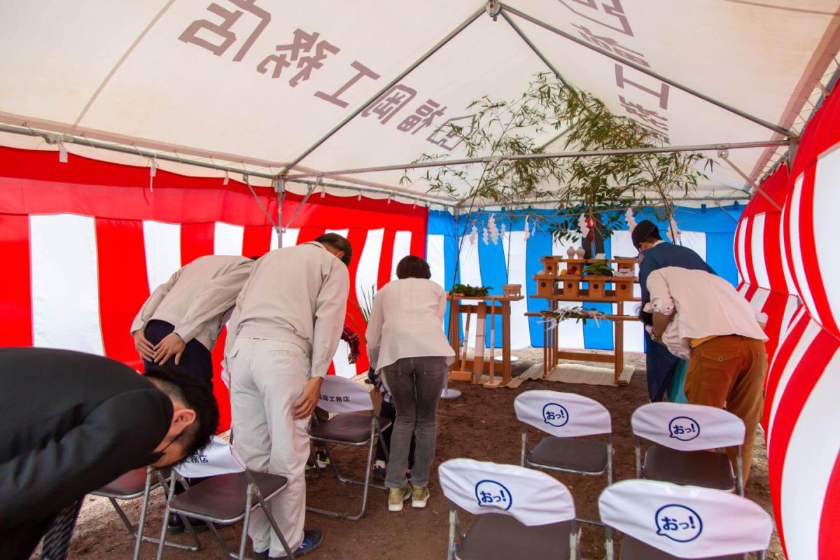 「宗像市06」注文住宅現場リポート①【地鎮祭】