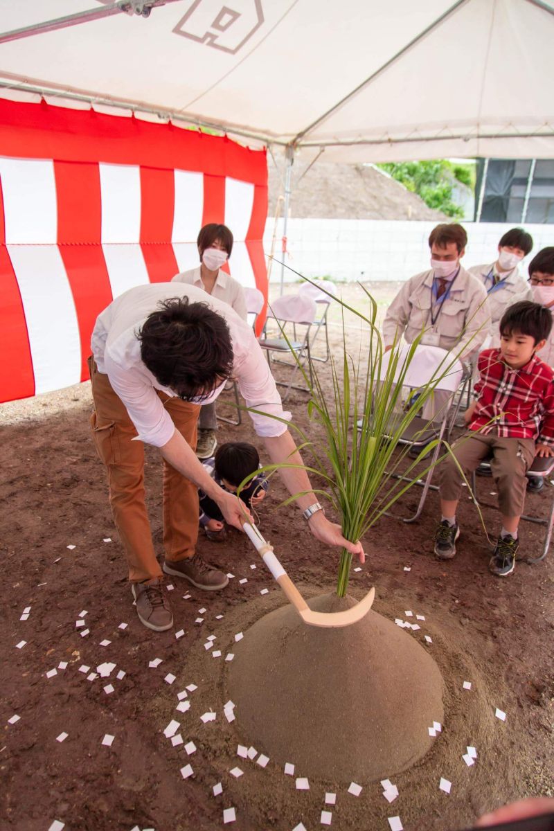 「宗像市06」注文住宅現場リポート①【地鎮祭】