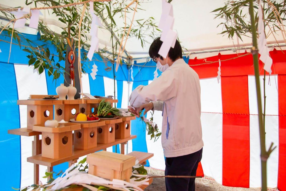 「宗像市06」注文住宅現場リポート①【地鎮祭】