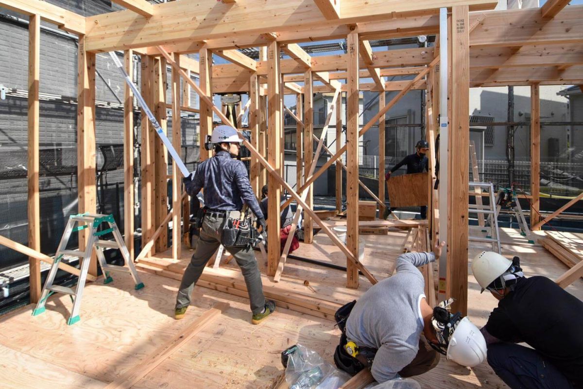 「福岡市南区柏原05」注文住宅現場リポート③【上棟式】