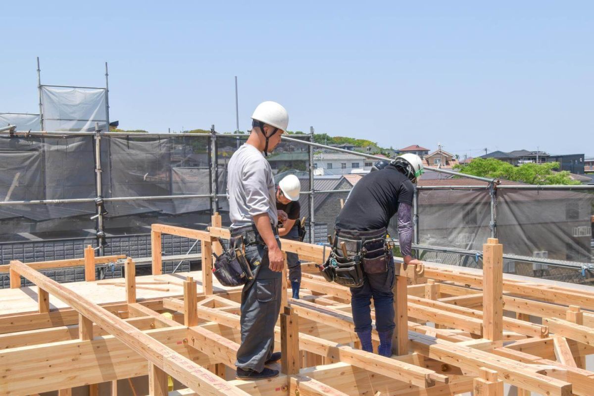「福岡市南区柏原05」注文住宅現場リポート③【上棟式】