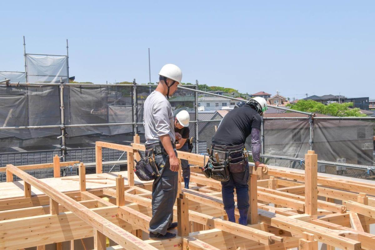 福岡県福岡市南区柏原05　注文住宅建築現場リポート③　～上棟式・前編～