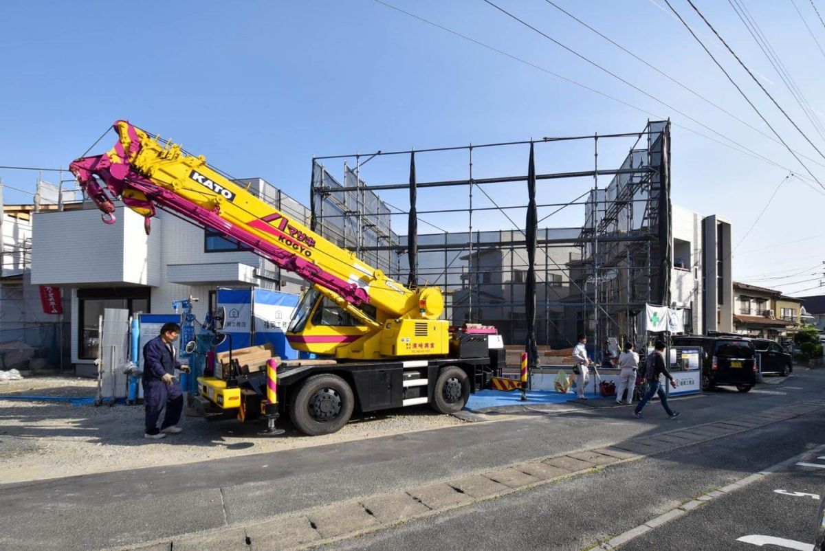 福岡県福岡市南区柏原05　注文住宅建築現場リポート③　～上棟式・前編～