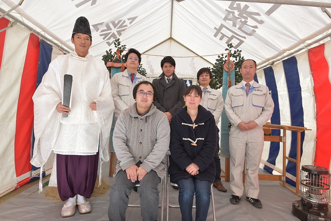 「福岡市南区12」注文住宅現場リポート①【地鎮祭】