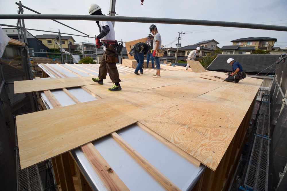 福岡市城南区友丘02　注文住宅建築現場リポート④　～上棟式～