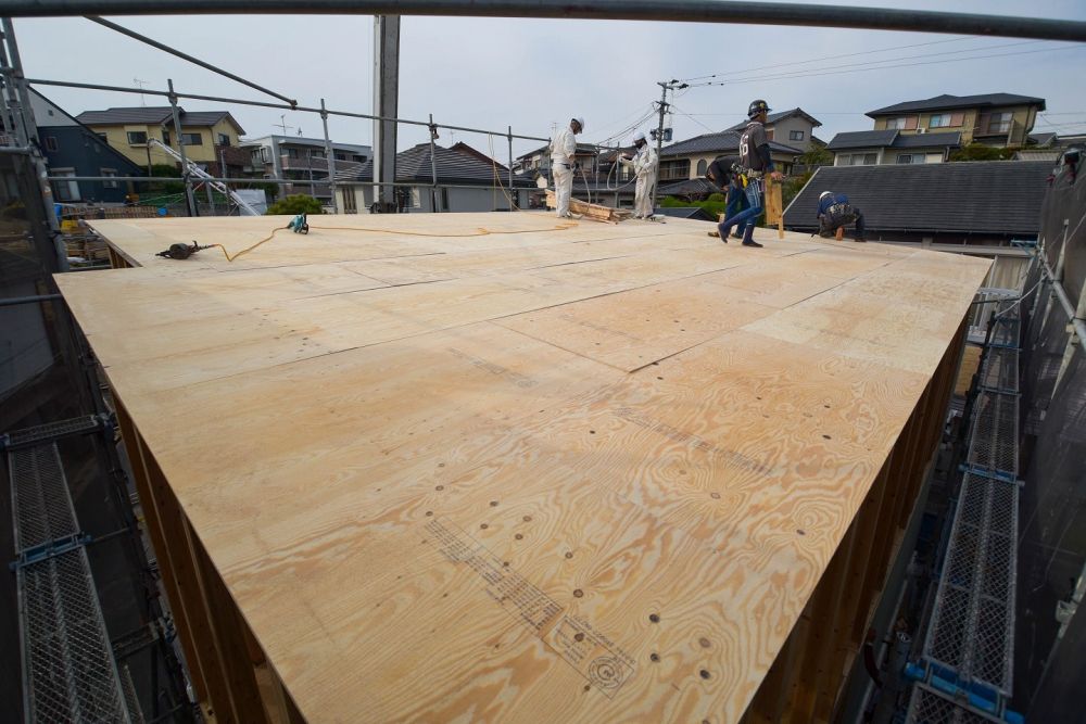 「福岡市城南区友丘02」注文住宅現場リポート④【上棟式】