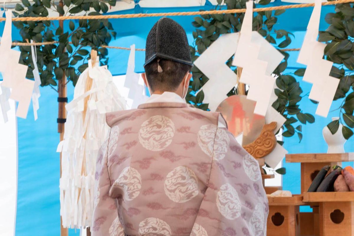 「遠賀郡岡垣町01」注文住宅現場リポート①【地鎮祭】
