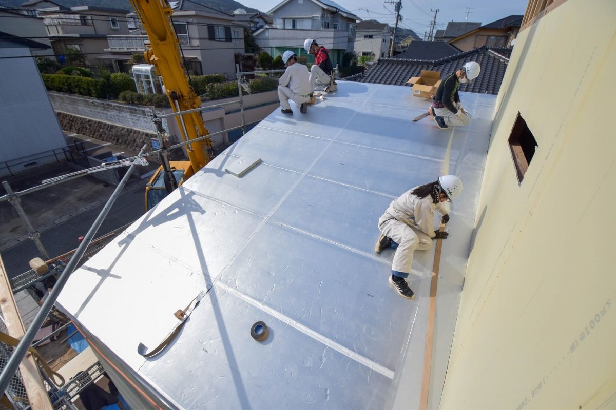 福岡県福岡市西区06　注文住宅建築現場リポート④　～上棟式・後編～