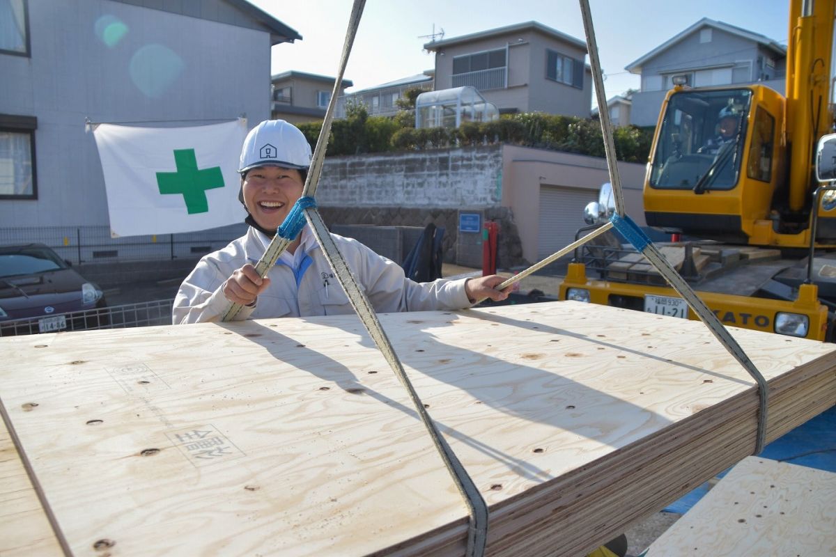 福岡県福岡市西区06 注文住宅建築現場リポート④ ~上棟式・後編~