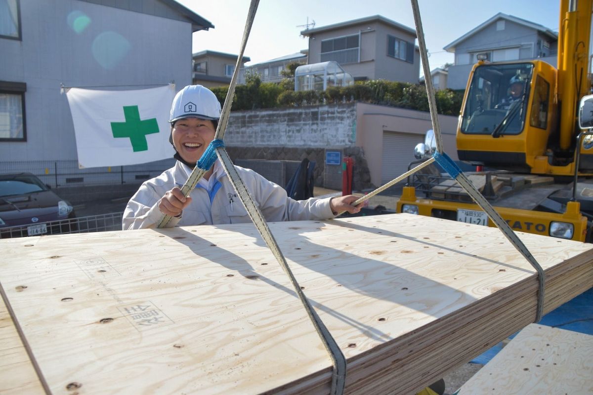 福岡県福岡市西区06　注文住宅建築現場リポート④　～上棟式・後編～