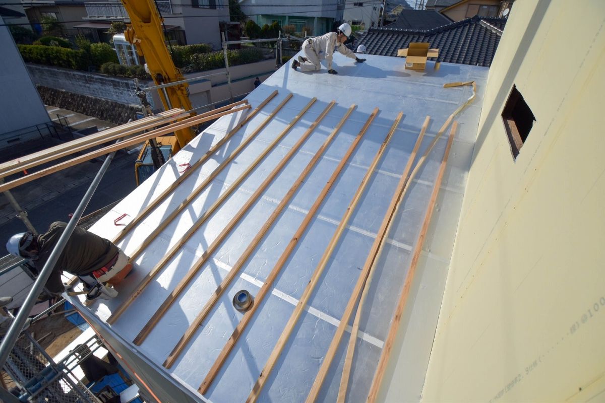 福岡県福岡市西区06 注文住宅建築現場リポート④ ~上棟式・後編~