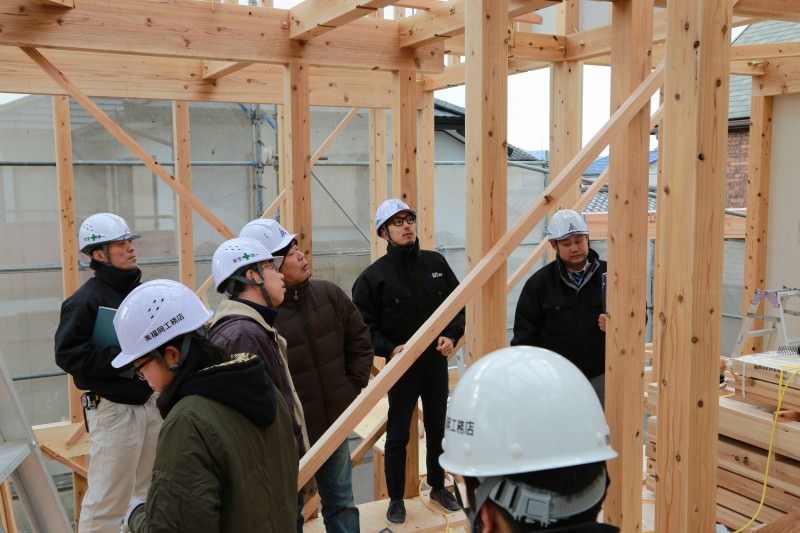 「福岡市南区柳瀬01」注文住宅現場リポート⑥【上棟式】