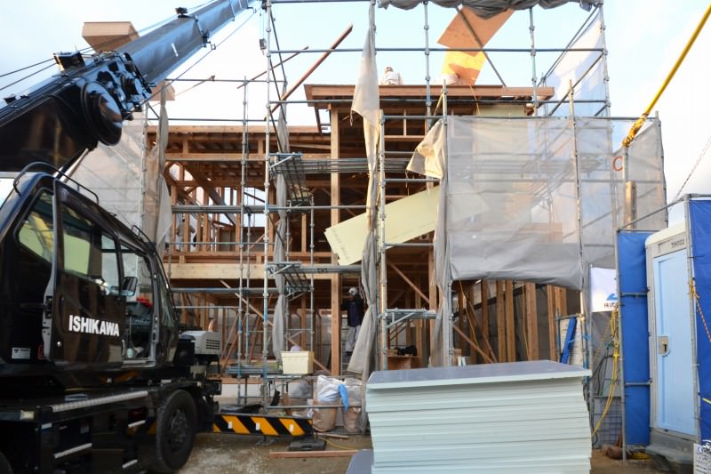 「福岡市南区柳瀬01」注文住宅現場リポート⑥【上棟式】