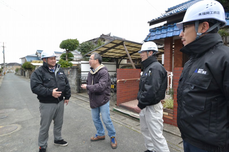 「福岡市南区柳瀬01」注文住宅現場リポート⑥【上棟式】