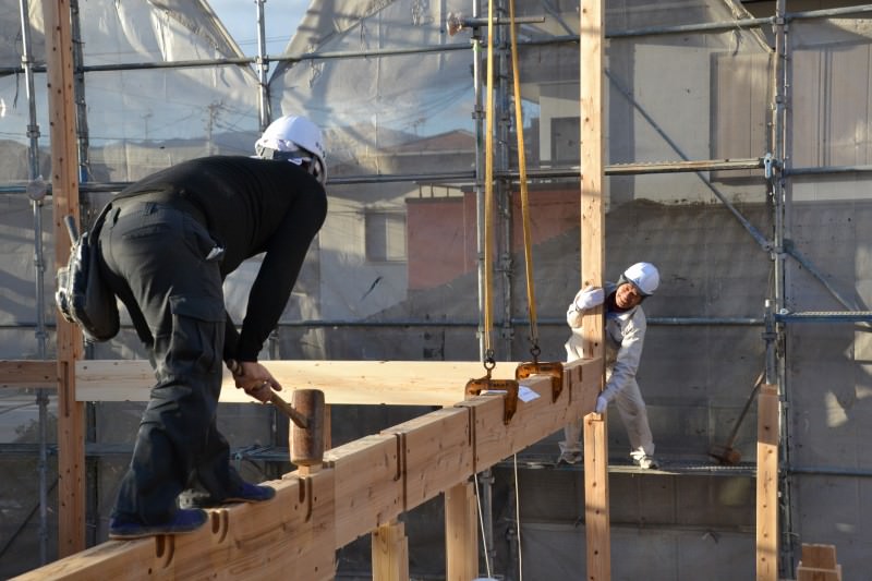 福岡市南区柳瀬01　注文住宅建築現場リポート⑥　～上棟式～