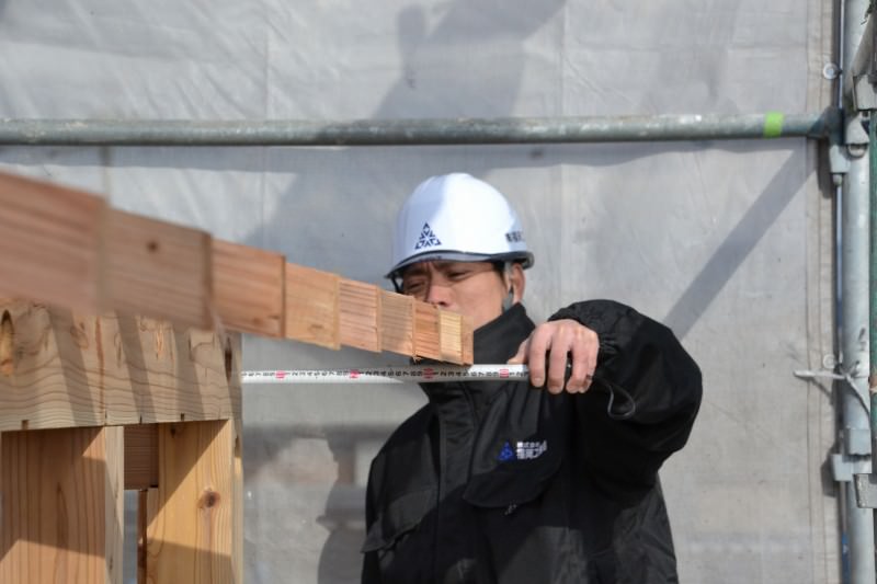 「福岡市南区柳瀬01」注文住宅現場リポート⑥【上棟式】