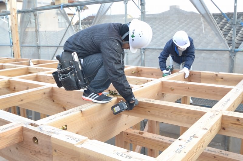 福岡市南区柳瀬01　注文住宅建築現場リポート⑥　～上棟式～