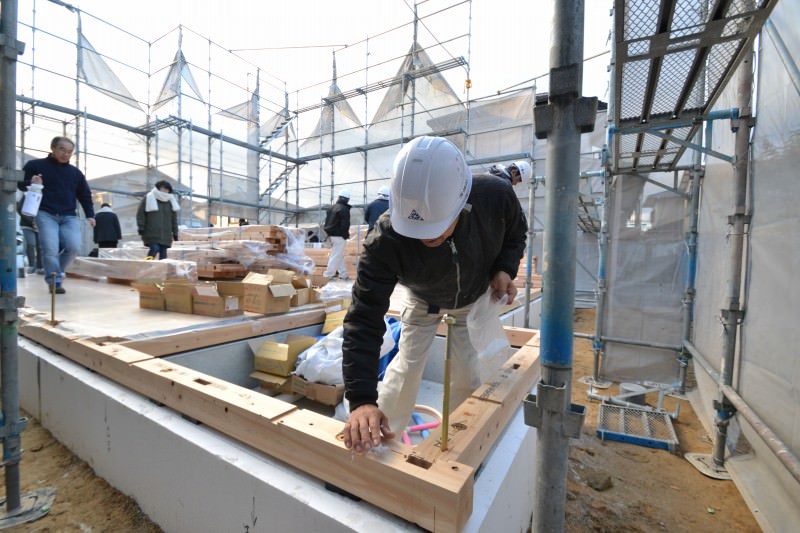 「福岡市南区柳瀬01」注文住宅現場リポート⑥【上棟式】