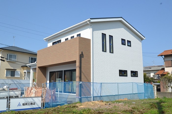 福岡県福津市花見が丘01　注文住宅建築現場リポート⑨