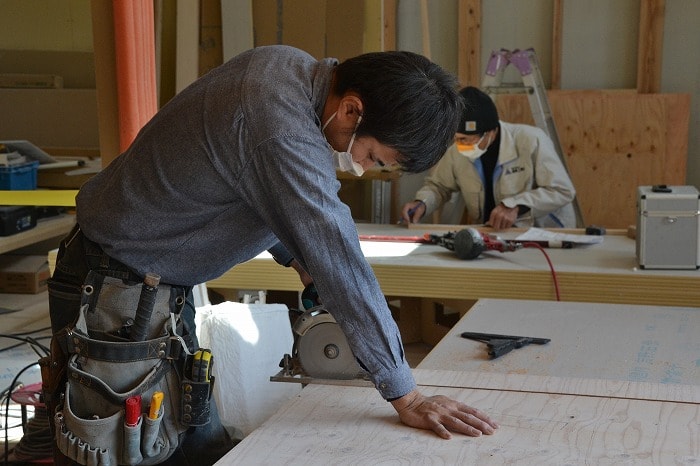 福岡県福津市花見が丘01　注文住宅建築現場リポート⑨