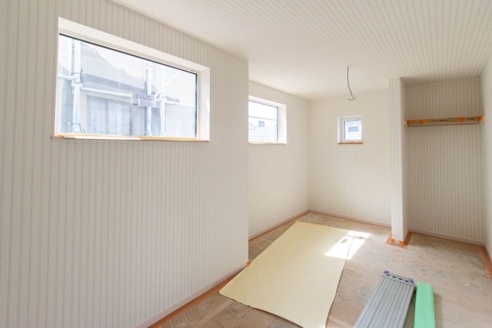 「福岡市西区05」注文住宅現場リポート⑩【内装工事】【クロス】