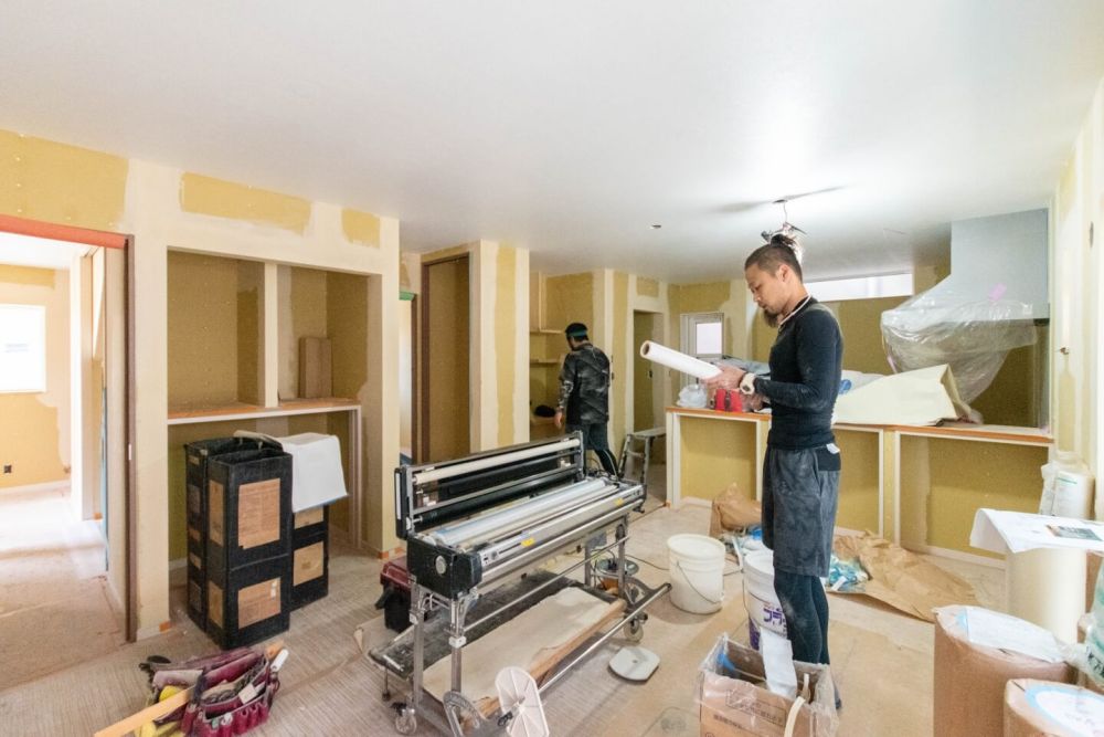 「福岡市西区05」注文住宅現場リポート⑩【内装工事】【クロス】