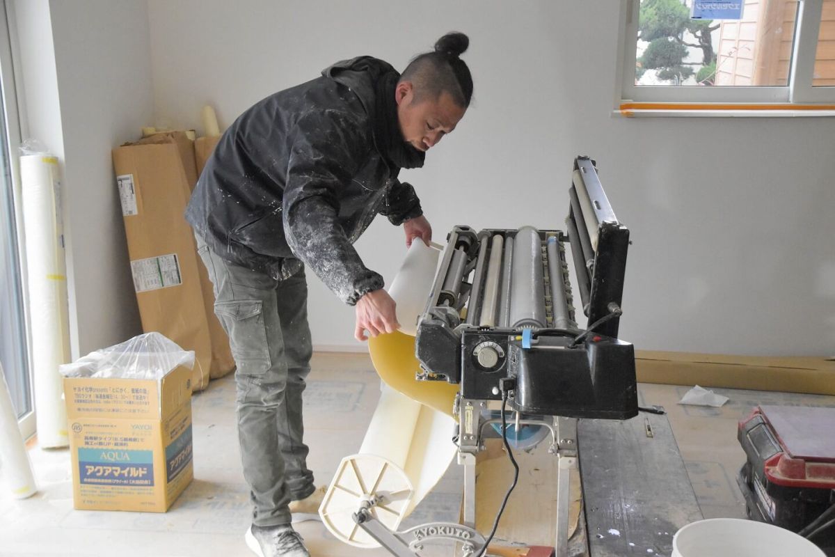 「福岡市城南区08」注文住宅現場リポート⑧【内装工事】【クロス】