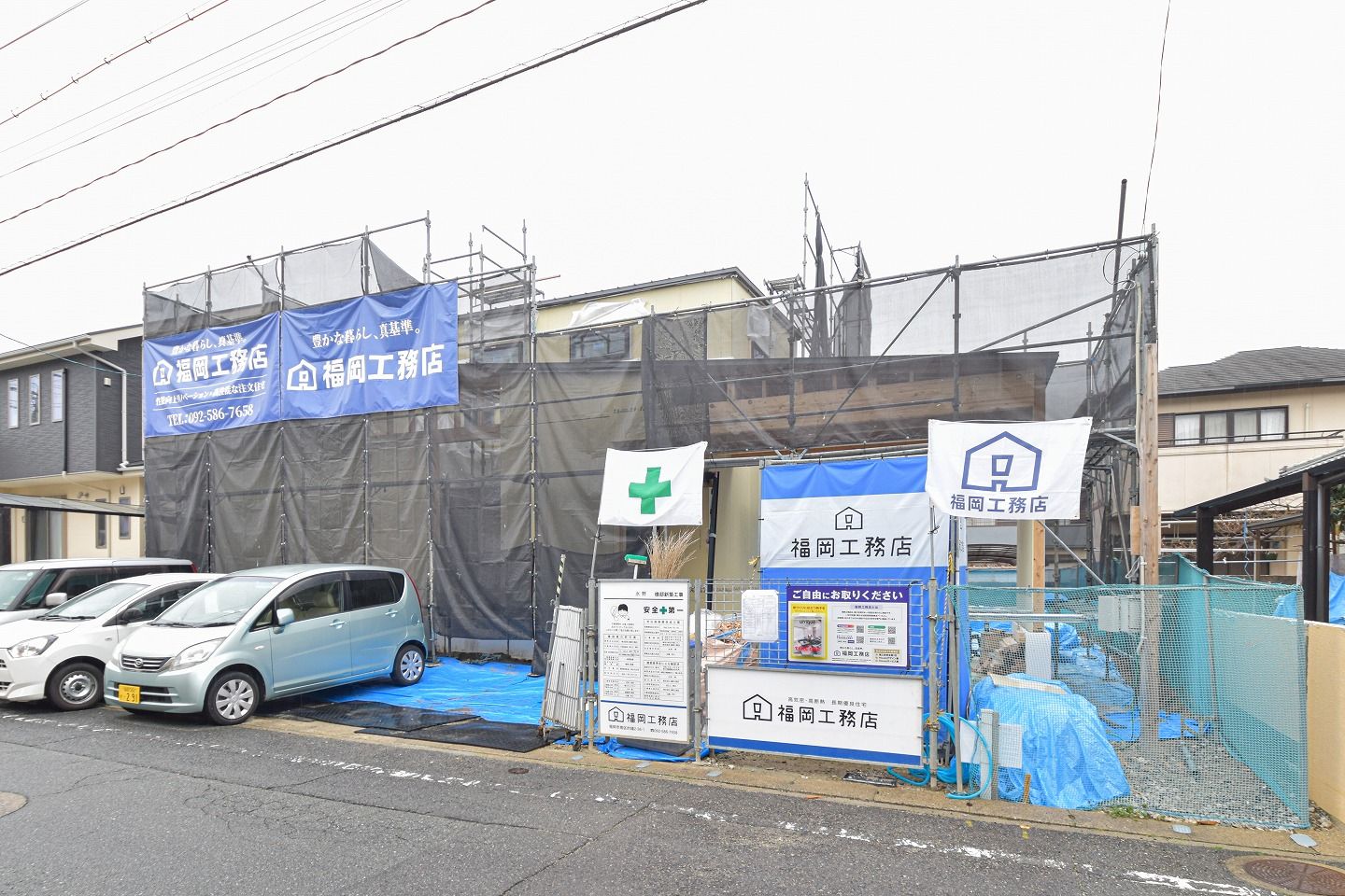 「福岡市南区32」注文住宅現場リポート④【中間検査】