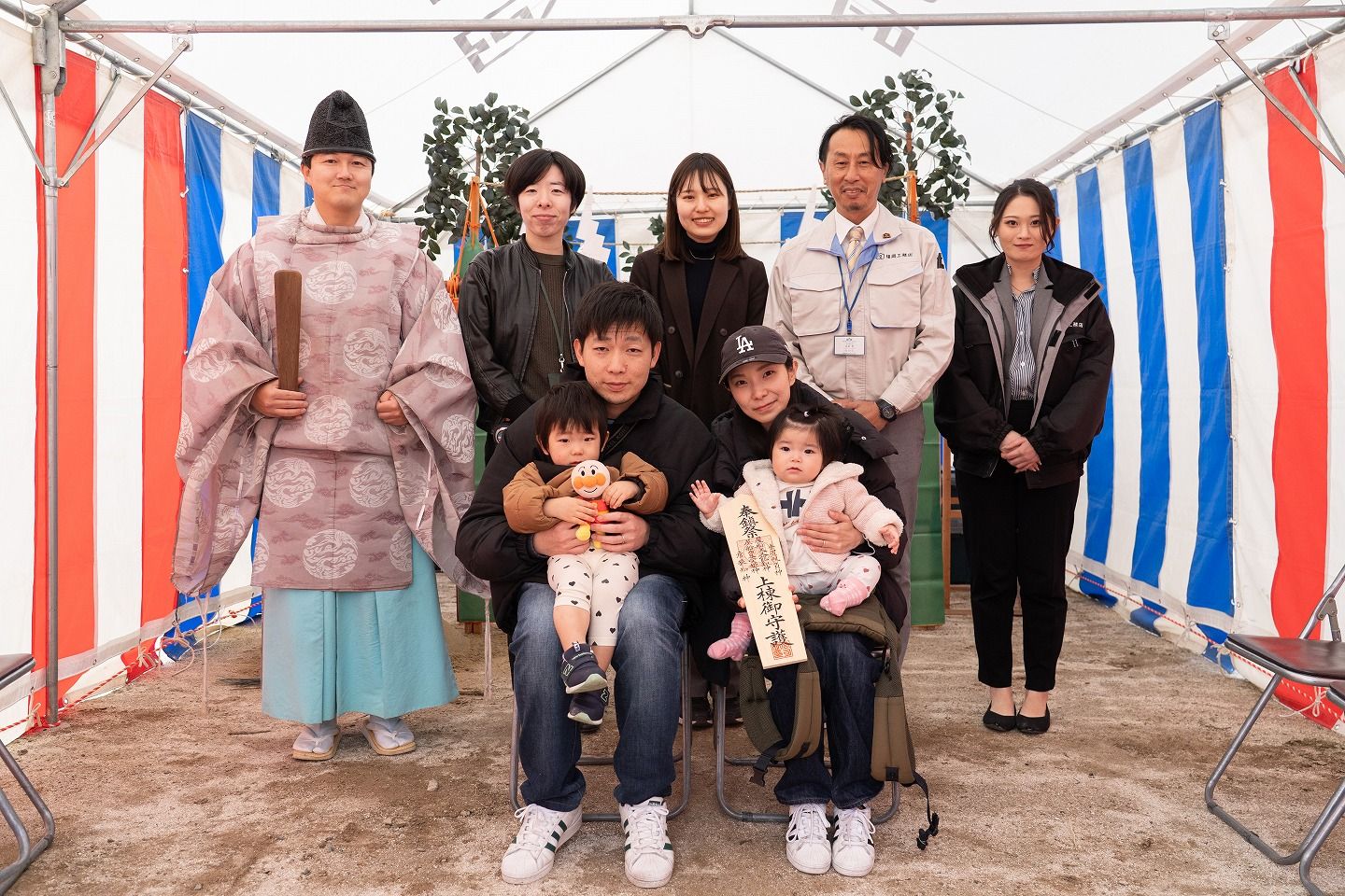 「福岡市南区33」注文住宅現場リポート①【地鎮祭】