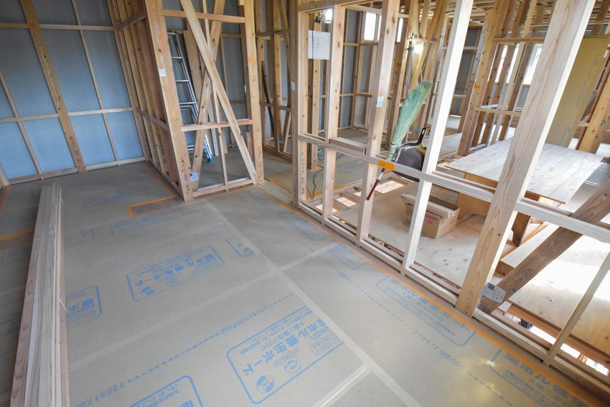 「太宰府市10」注文住宅現場リポート④【木工事】【床材】