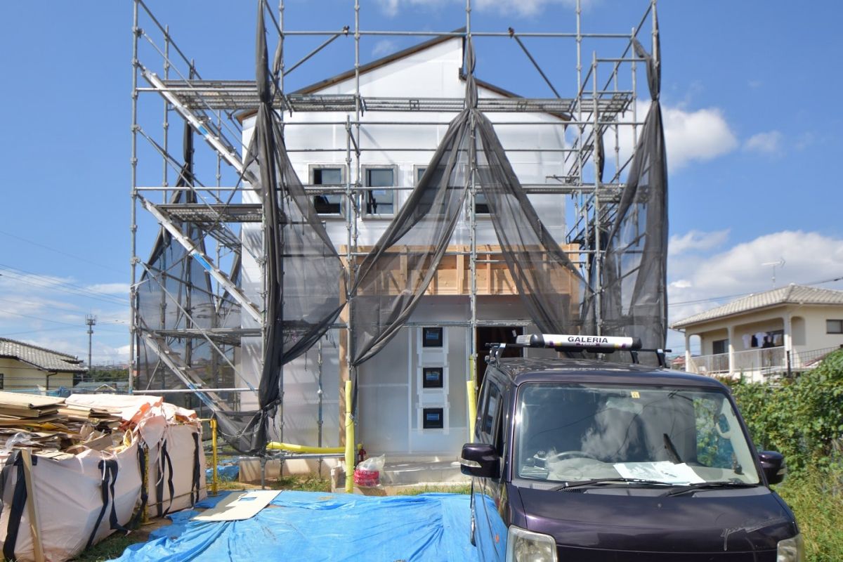 「太宰府市10」注文住宅現場リポート④【木工事】【床材】