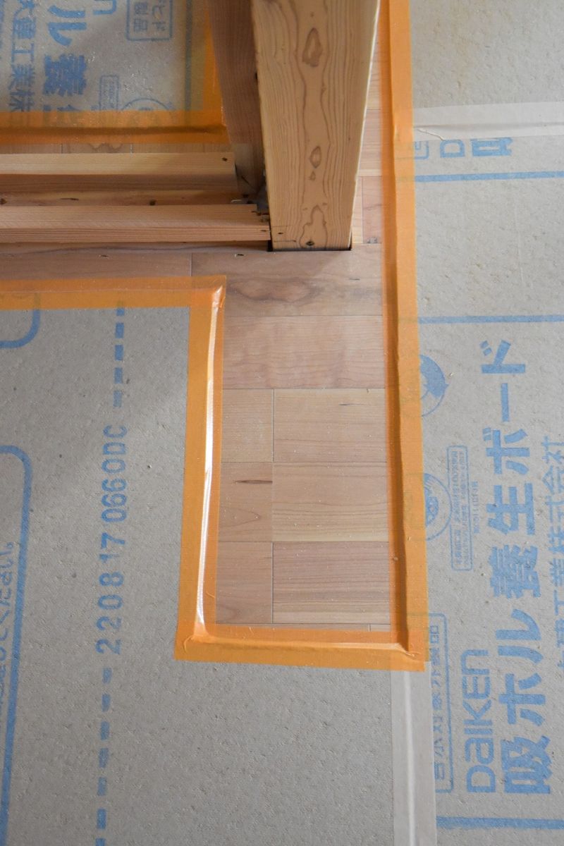 「太宰府市10」注文住宅現場リポート④【木工事】【床材】