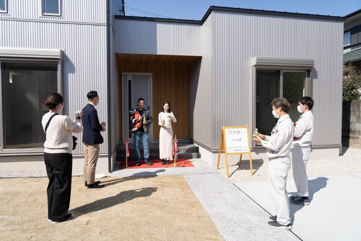 「筑紫野市13」注文住宅現場リポート⑨【お引き渡し式】
