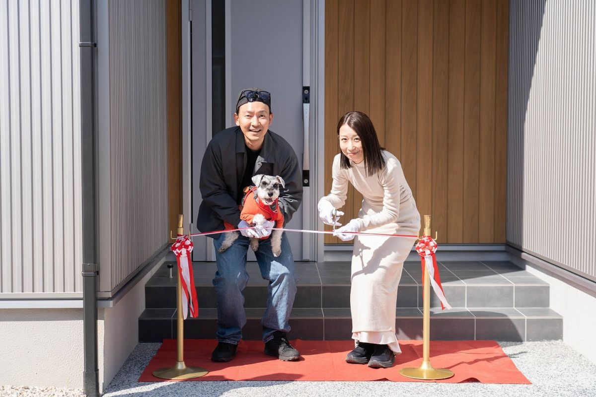 福岡県筑紫野市13　注文住宅建築現場リポート⑨　～お引き渡し式～