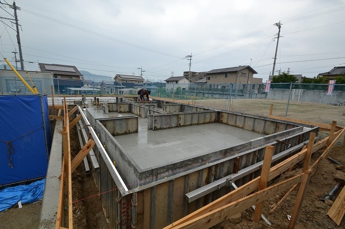 「筑紫野市03」注文住宅現場リポート③【基礎工事】【型枠】