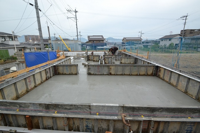 「筑紫野市03」注文住宅現場リポート③【基礎工事】【型枠】