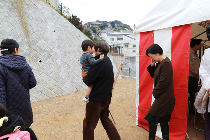 福岡市南区08　注文住宅建築現場リポート①　～地鎮祭～