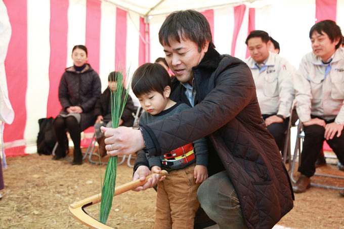 福岡市南区08　注文住宅建築現場リポート①　～地鎮祭～