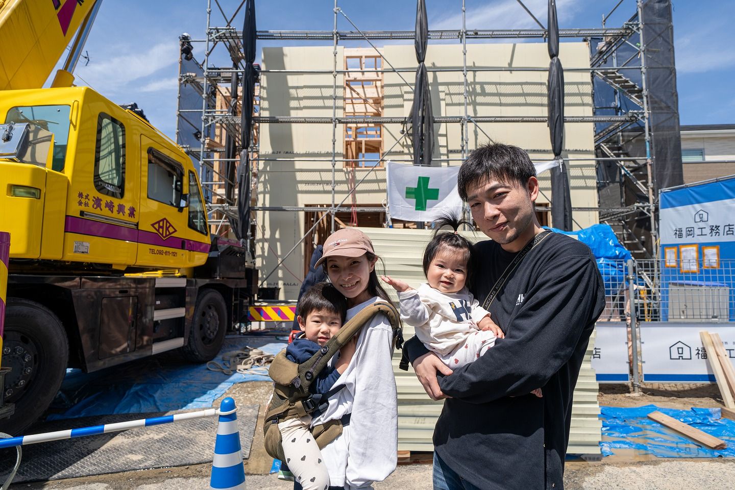 「福岡市南区33」注文住宅現場リポート③【上棟式】