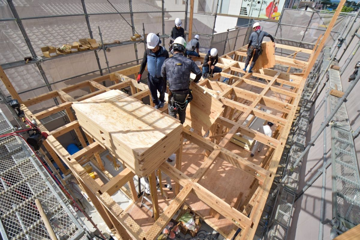 「糟屋郡志免町05」注文住宅現場リポート③【上棟式】
