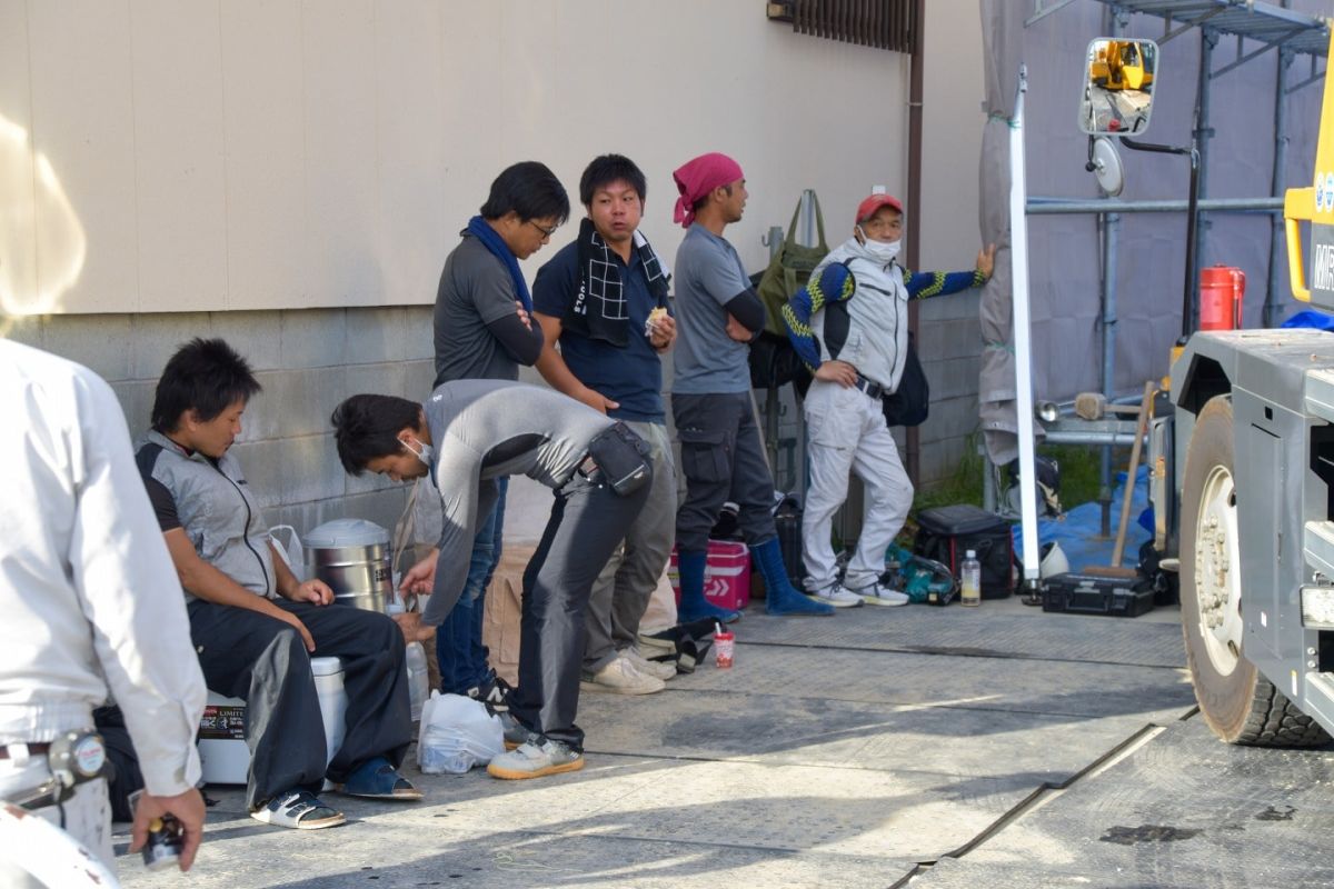 福岡県糟屋郡志免町05　注文住宅建築現場リポート③　～上棟式・前編～